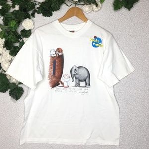 Noah’s World Vintage Noah’s Ark Graphic Tee Shirt